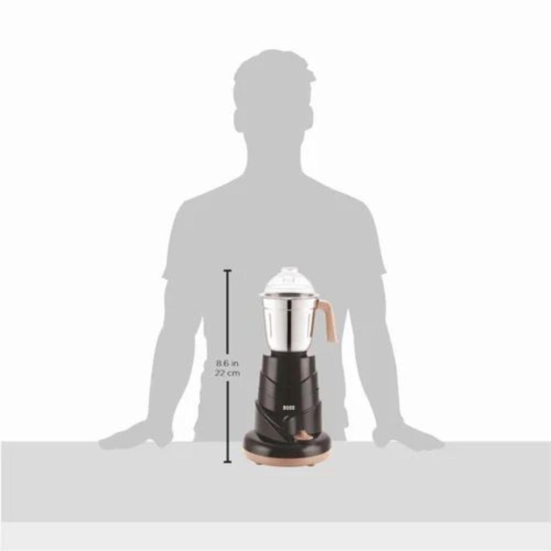 Redberry BOSS AllTimePlus Mixer Grinder B-275 with 550W Powerful Motor, 3 SS Jars, 5 years warranty*