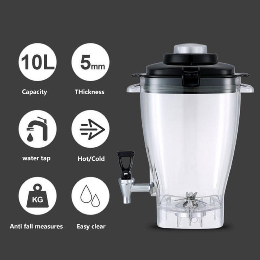 Signature Commercial Household Blender Mixer Juicer Fruit Food Processor Ice Smoothies Blender Juice Maker Crusher with 15L capacity and 2800W powerful motor SGANS-1580B
