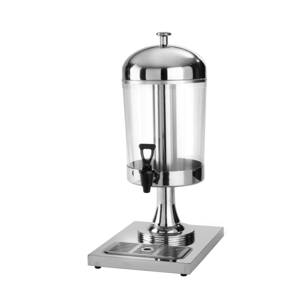 Signature 8L Juice Beverage Dispenser Hot Cold Juice Container Stainless Steel Juice Server Drink Dispenser Machine Juice Dispensers for Parties Buffet Restaurant Hotel Bar Home(Silver)