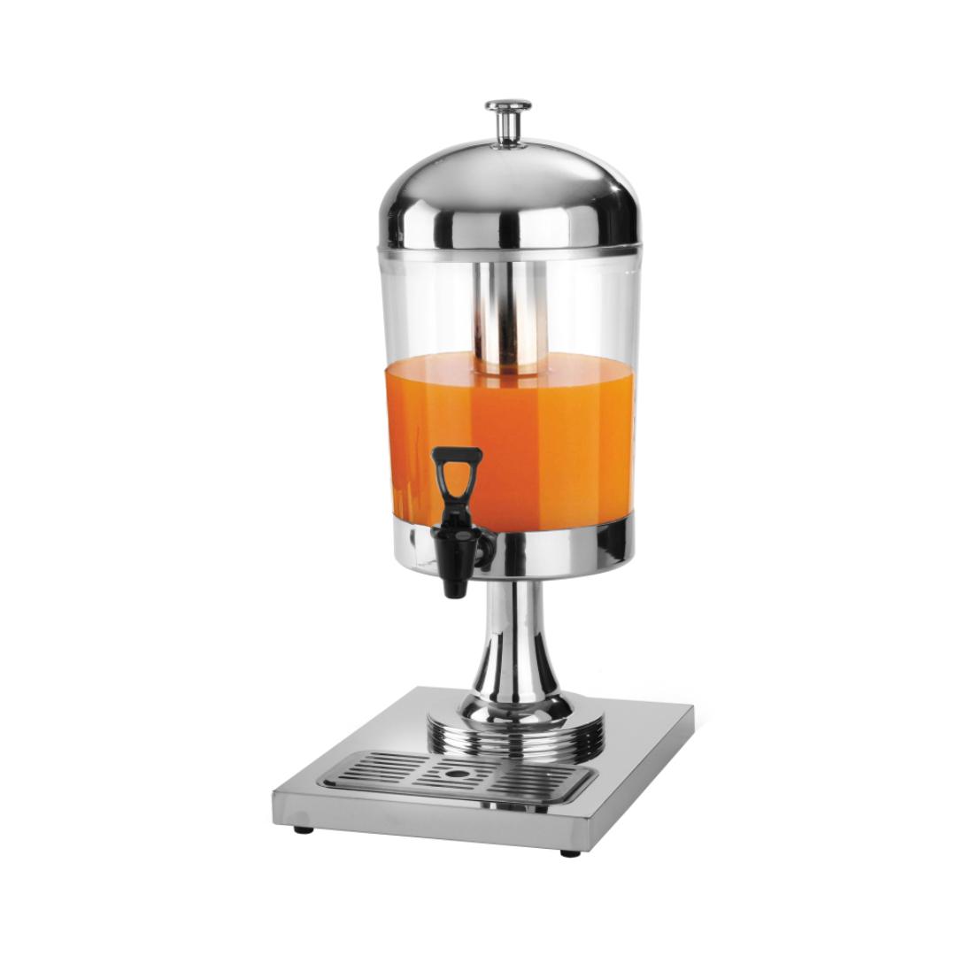 Signature 8L Juice Beverage Dispenser Hot Cold Juice Container Stainless Steel Juice Server Drink Dispenser Machine Juice Dispensers for Parties Buffet Restaurant Hotel Bar Home(Silver)