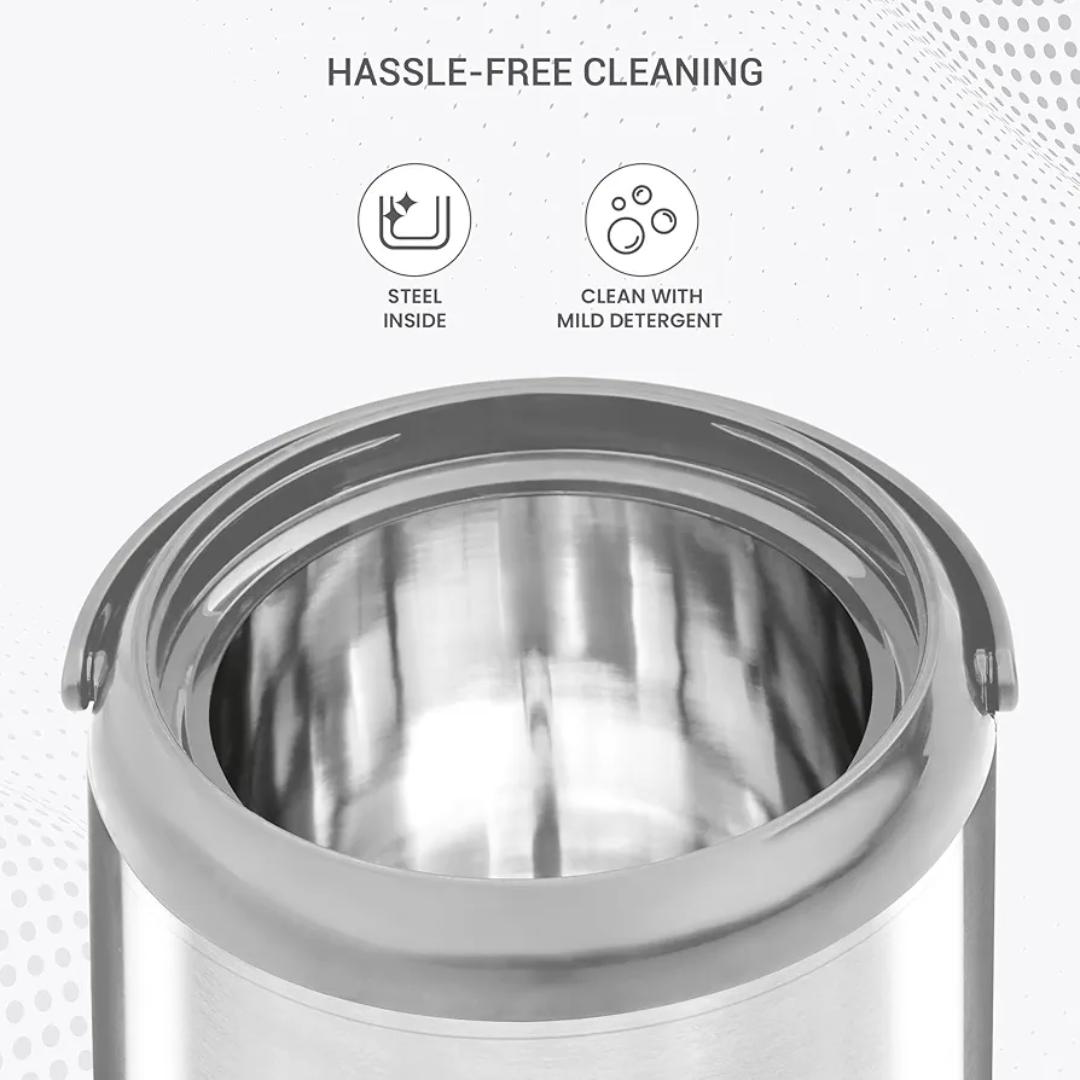 Redberry Milton tea urn 10L STAINLESS STEEL INSULATED WATER JUG 
INSIDE & OUT SIDE FULL S.STEEL
 MILTON - 10L