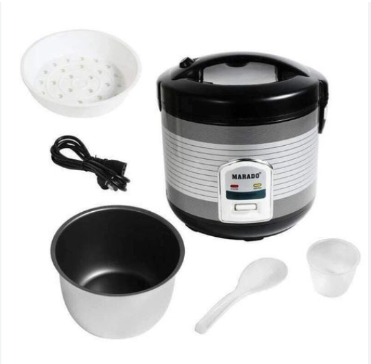 5L Marado Electric Rice Cooker and steamer with Automatic Rice Cooking and Warming function 900W