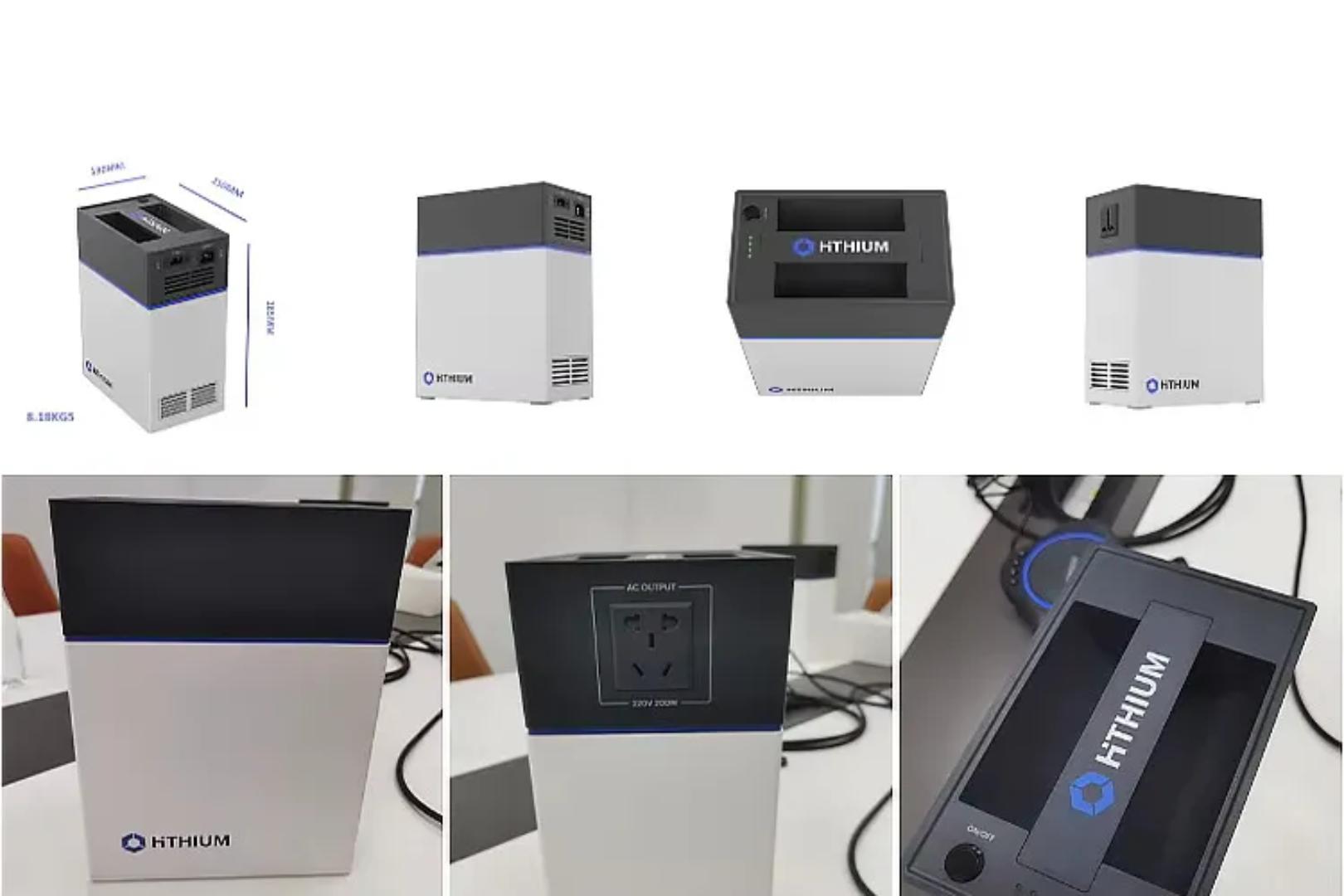 HITHIUM HeroEE1 Portable Power Station 1000W Rechargeable Lithium battery 200W Power Output 3 In 1 Inverter Battery Solar Controller Output 200W Rated Power 1004Wh UPS Plug & Play portable power bank