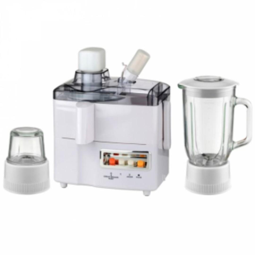 Ramtons 3 in 1 RM/278 Juicer / Blender / Grinder with Powerful 500W motor for fruits and vegetables