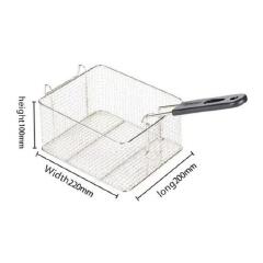 Em Electromate 6L SINGLE electric deep fryer STAINLESS STEEL TANK Energy Efficient Double Electric Chips / Chicken / MANDAZIS Deep Fryer Machine