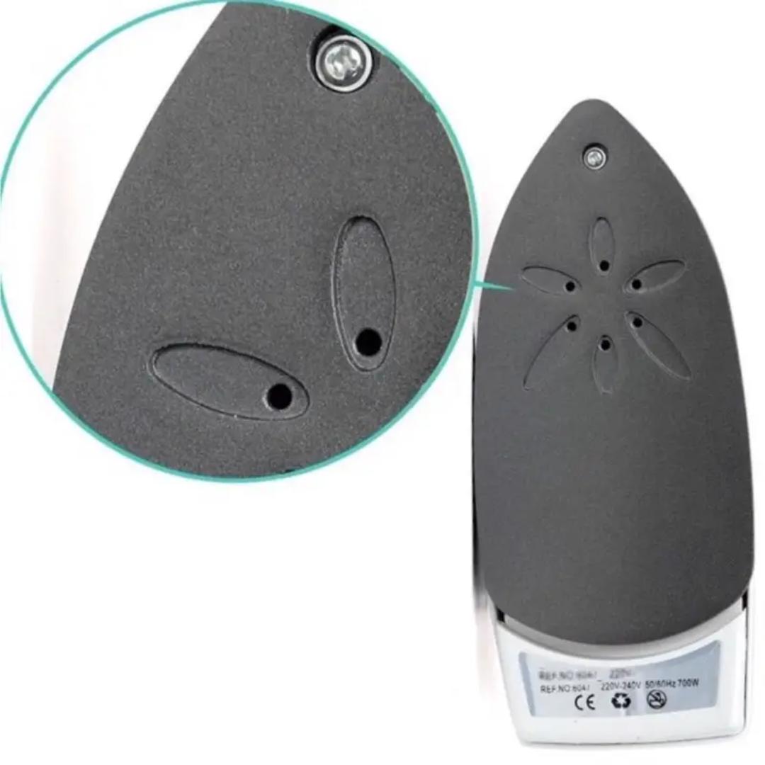 sokany Portable and Foldable Travel steam Iron box Blue and White foldable iron box