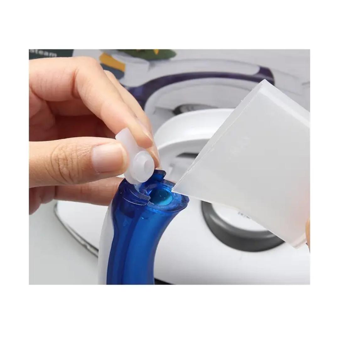 sokany Portable and Foldable Travel steam Iron box Blue and White foldable iron box