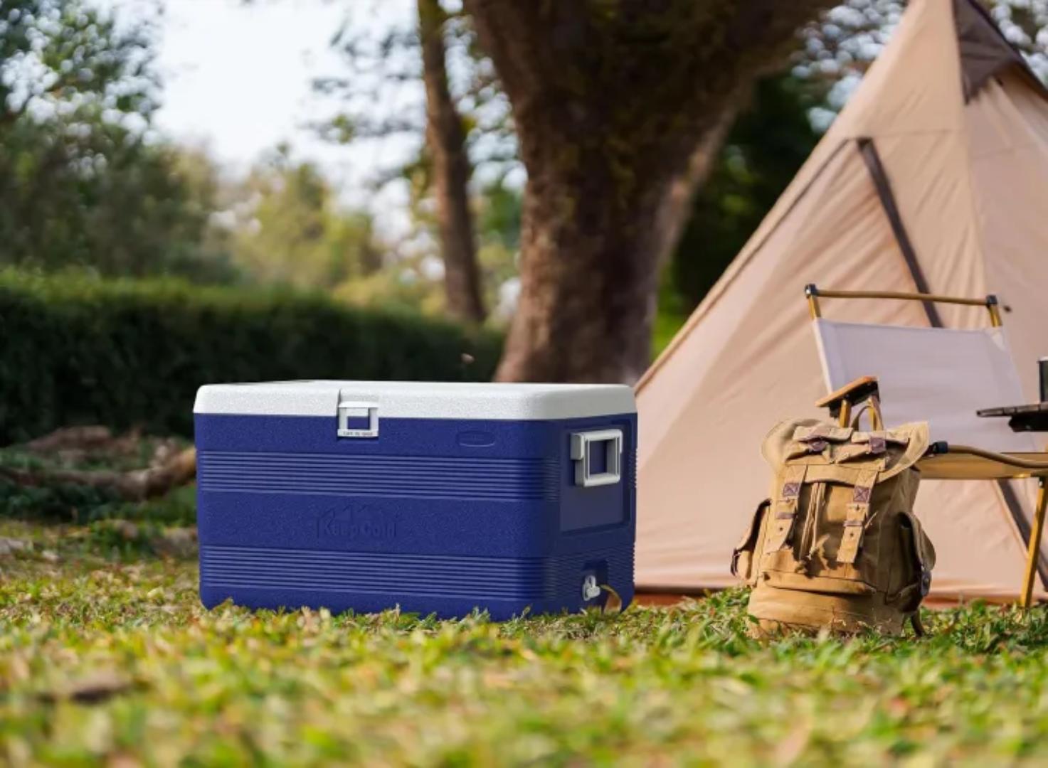 Premier PM-32PC 32L ice Cooler Box Chiller with double wall insulation container Spacious and durable ice cooler box for keeping drinks and food fresh and chilled for long hours