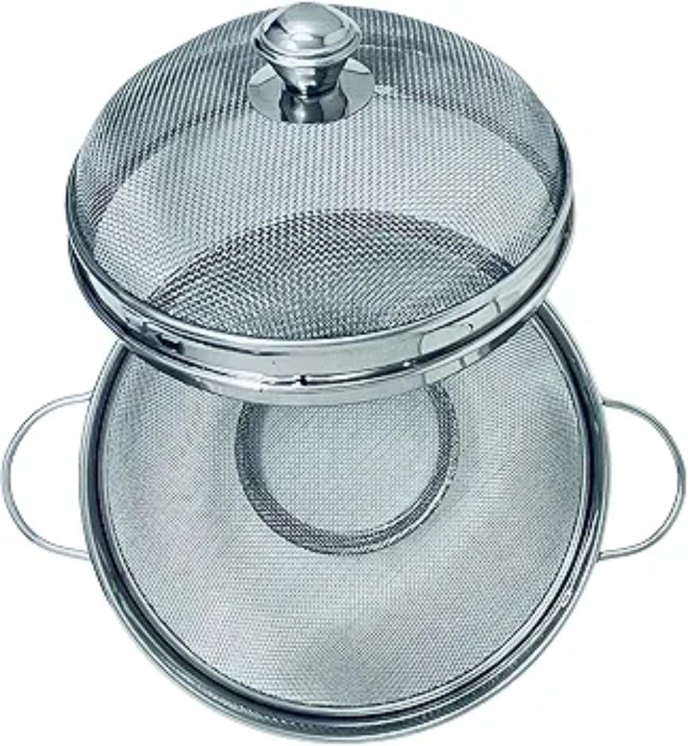 Signature Multipurpose stainless steel fruits basket with lid