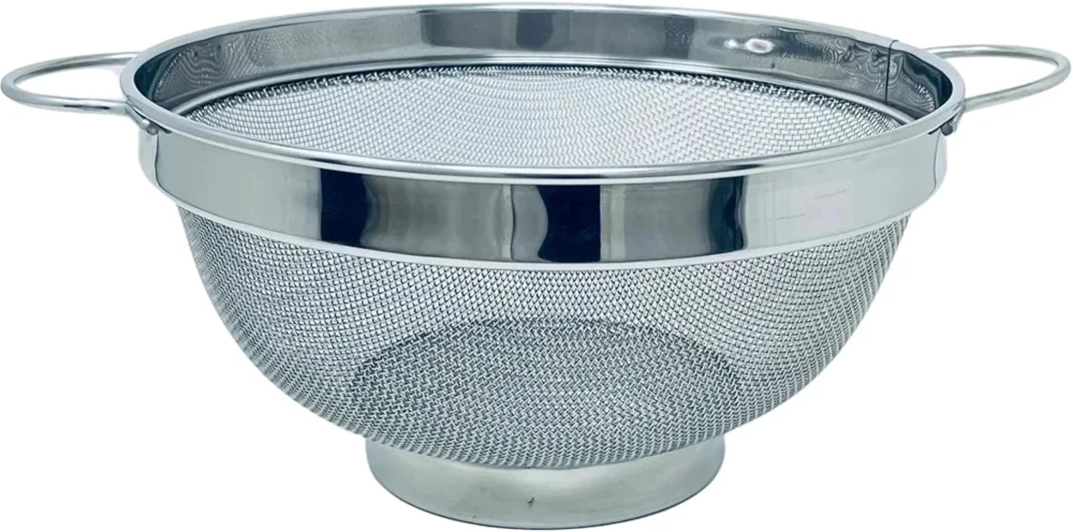 Signature Multipurpose stainless steel fruits basket with lid