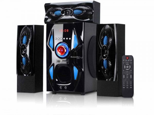 Sayona SHT-1217BT 3.1CH Subwoofer Speaker System with Bluetooth USB FM radio and remote control 12000W P.M.P.O with super bass surround woofer