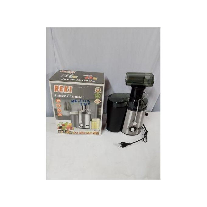Reki 800W Powerful Fruits and vegetables juice extractor RE-J2011 with stainless steel body and 2 adjustable speeds settings