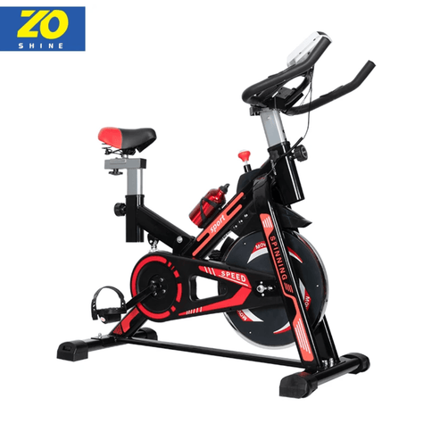Fitness Exercise Bike / Spin Bike SC-85051 With LCD Display For indoor home and gym use for Cardio And Strength Training Workouts With Height Adjustable, Exercise Bike Spinning 35kg