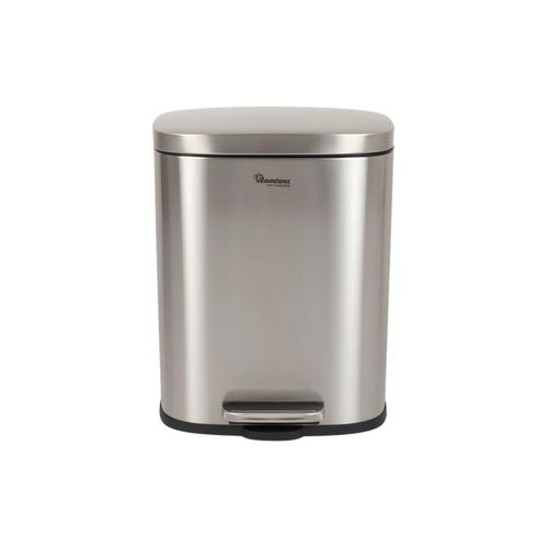 Ramtons 20L stainless steel pedal bin with inner plastic basket soft close lid ramtons pedal bin