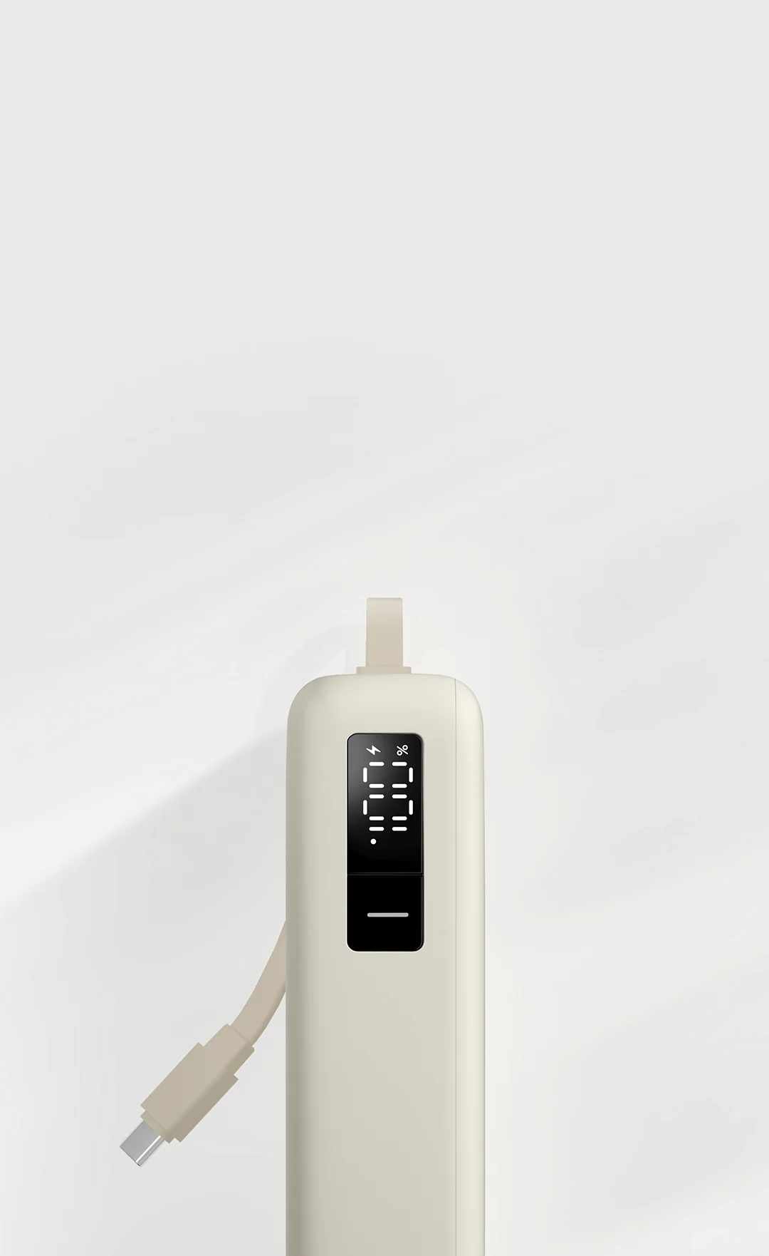 Xiaomi 20000Mah power bank with integrated type C charging cable 65W fast charging power bank