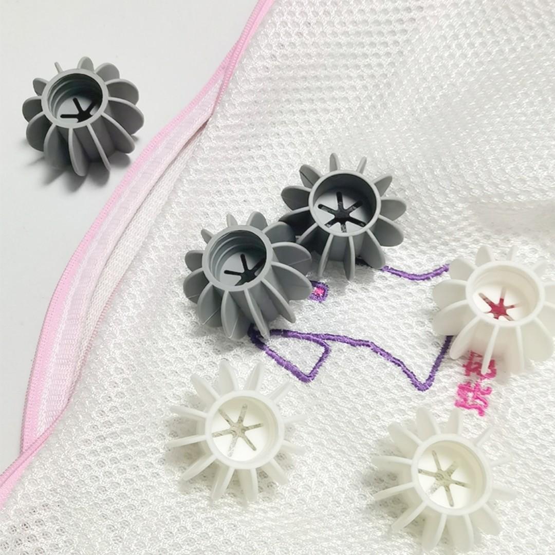 (Easter sale) Hot selling Reusable Silicone Washing Machine Laundry Balls Prevents Twists and Tangles, Drain Clogs: By catching hair and lint before they go down the drain
