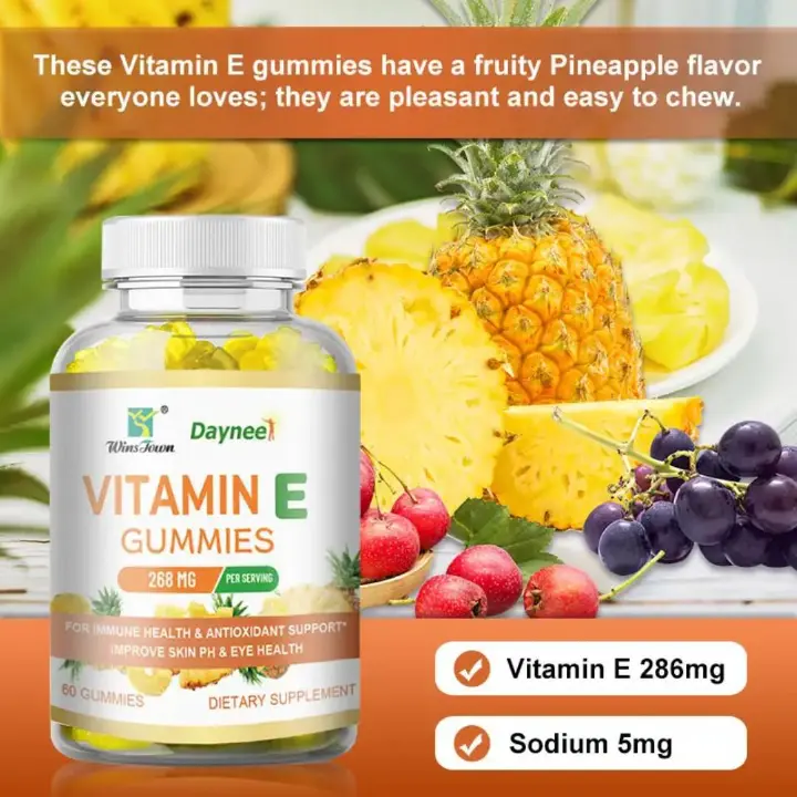 (Easter sale) Hot selling Daynee Vitamin E Gummies in Kenya best for Eye, Skin, Hair, Anti-Aging & Immunity Boost buy in Kenya