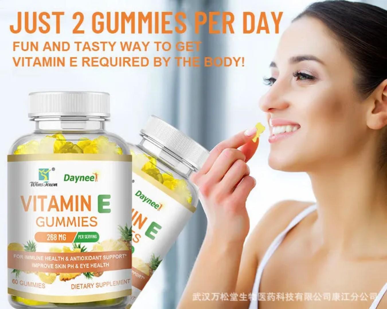 (Easter sale) Hot selling Daynee Vitamin E Gummies in Kenya best for Eye, Skin, Hair, Anti-Aging & Immunity Boost buy in Kenya