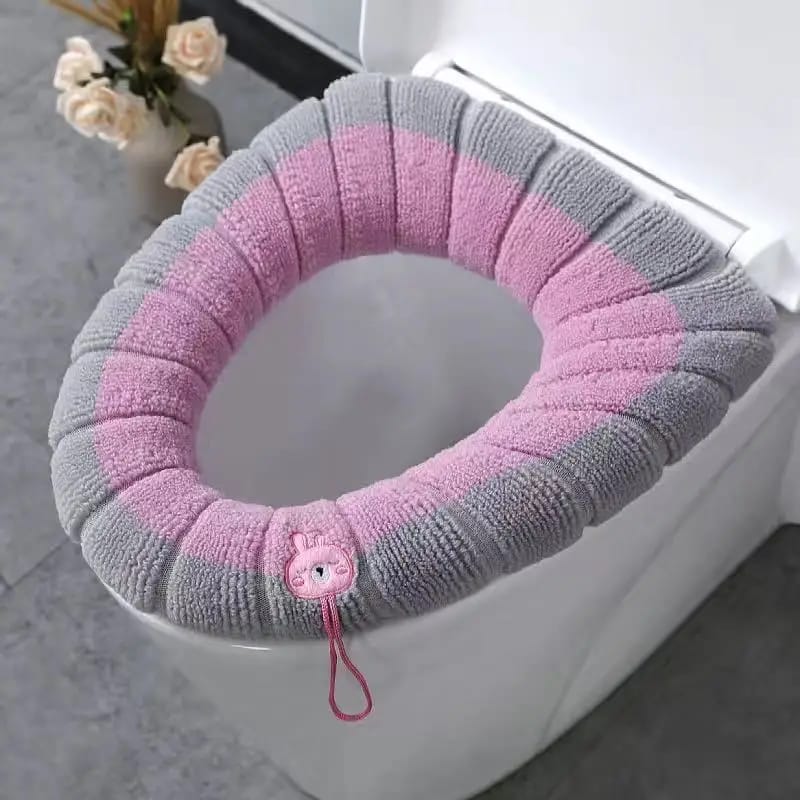 (Easter sale)HOT SELLING TOILET COVER PLUSH PORTABLE SANITARY HANDHELD TOILET SEAT THICKENED COVER FOR UNIVERSAL TOILET SEAT COVER BUY IN KENYA