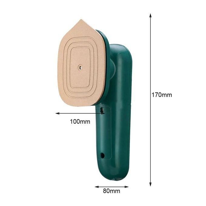 New Arrival Electric Mini Steam Iron Portable Wet and Dry Hot Fabric Handheld Garment Steamer Ironing Wrinkles Lightweight Iron Box Home Travel Dorm Clothes Steam Nonstick Soleplate Cleaner