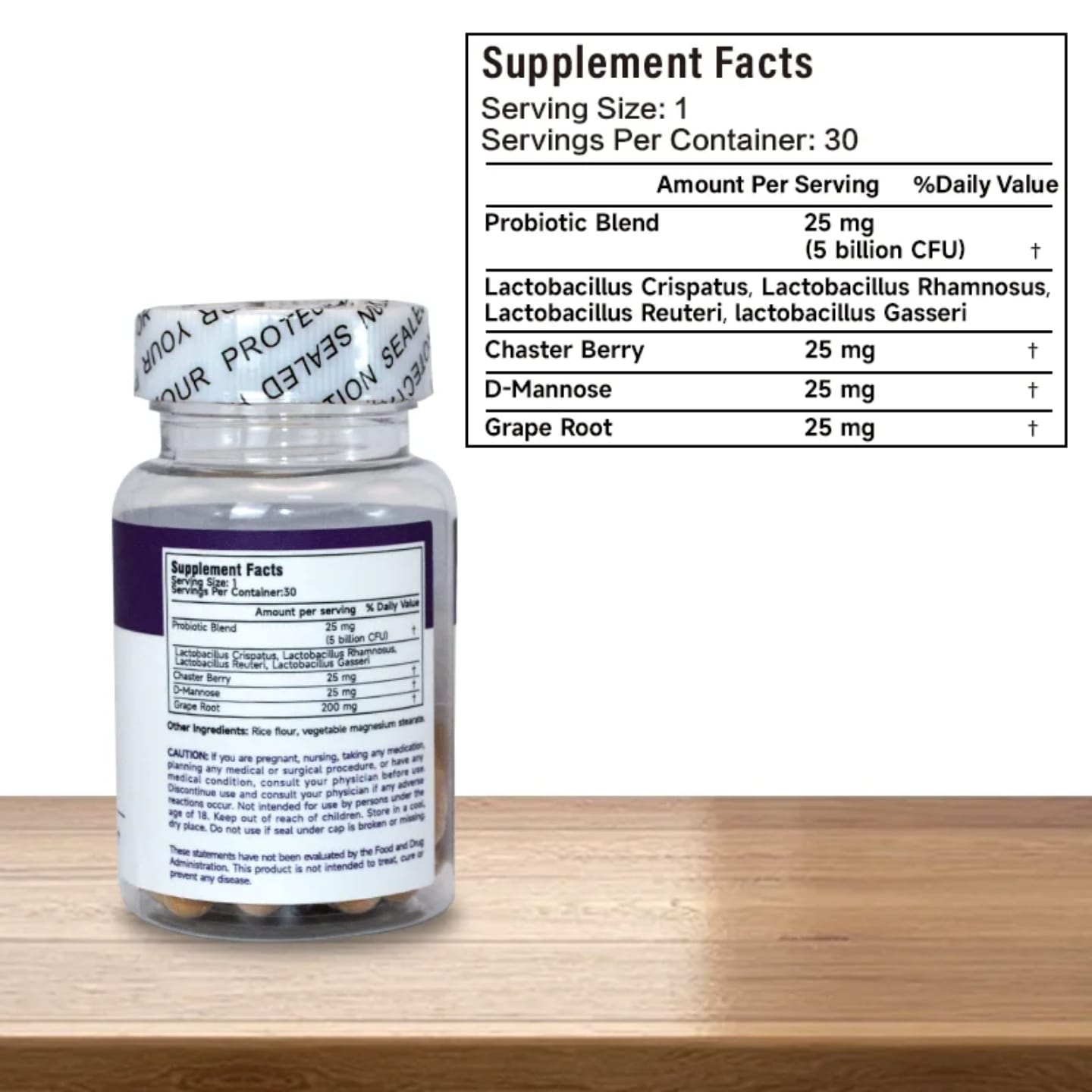 Healthy Care Probiotics for Women – 30 Capsules for Vaginal pH Balance, Hormonal Support, UTI, Odor Control, PMS relief Premium Dietary Supplement