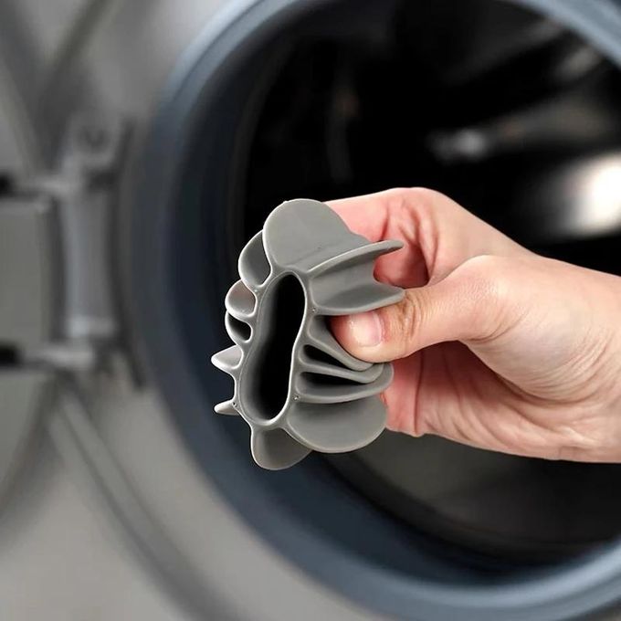 10Pcs Reusable Laundry Balls Scrubbing Balls Anti Tangle Silicone Dryer Balls Washing Machine Ball Fabric Softener Alternative For Clothes Deep Cleaning Anti-Winding
