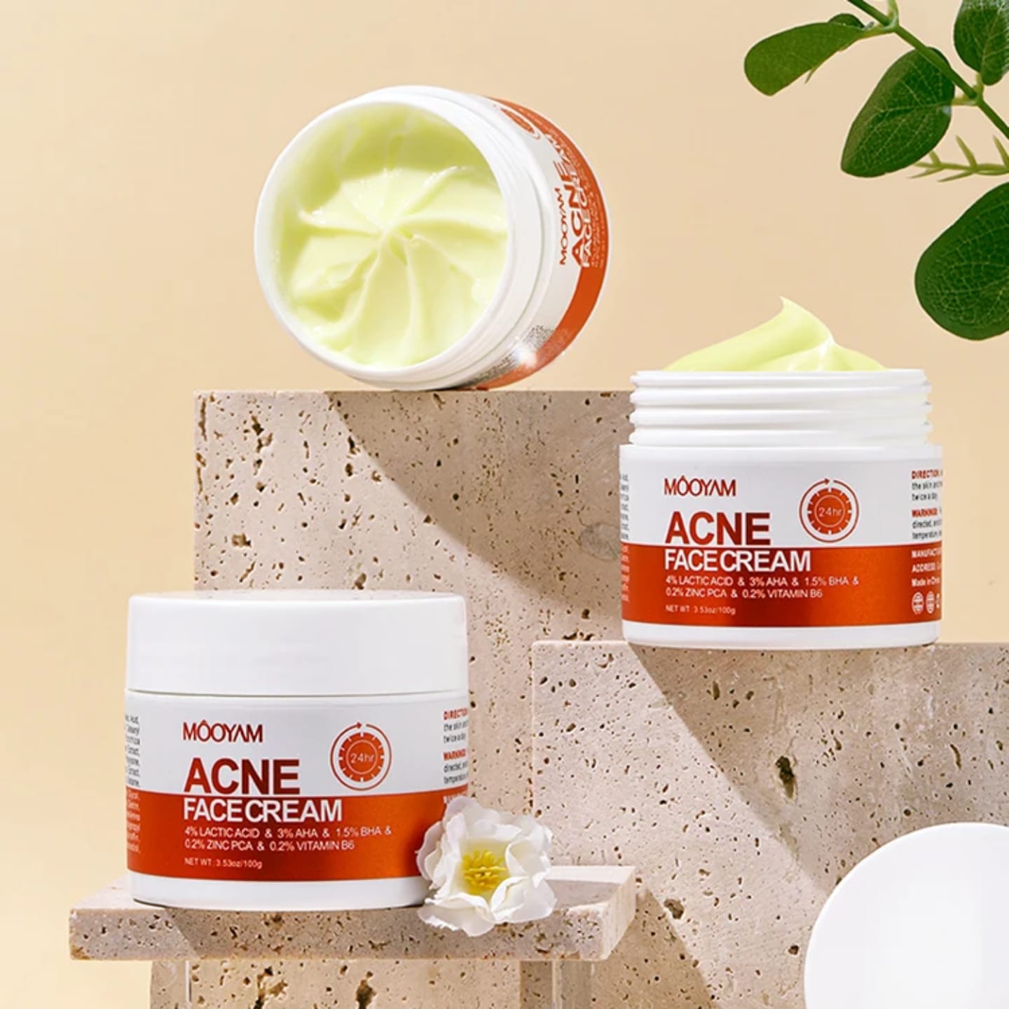 Mooyam Acne treatment Face Cream – Acne Treatment, Blemish Control, Exfoliating Cream for Clear Skin 30g Fast Delivery In Stock