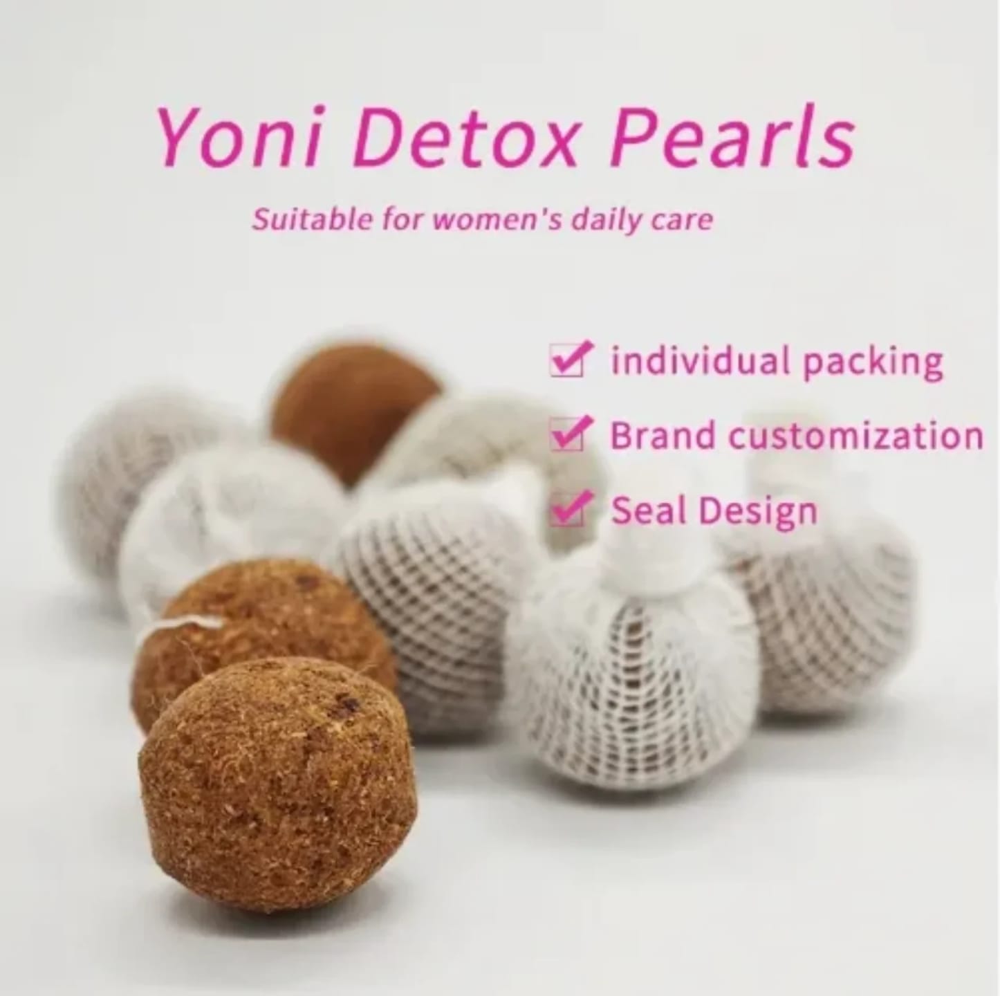 Vaginal Detox Yoni Pearls –3pcs  Natural Intimate Care for Women a natural herbal remedy designed to cleanse, detoxify, and rejuvenate the female reproductive system  (Kilimall Kenya)