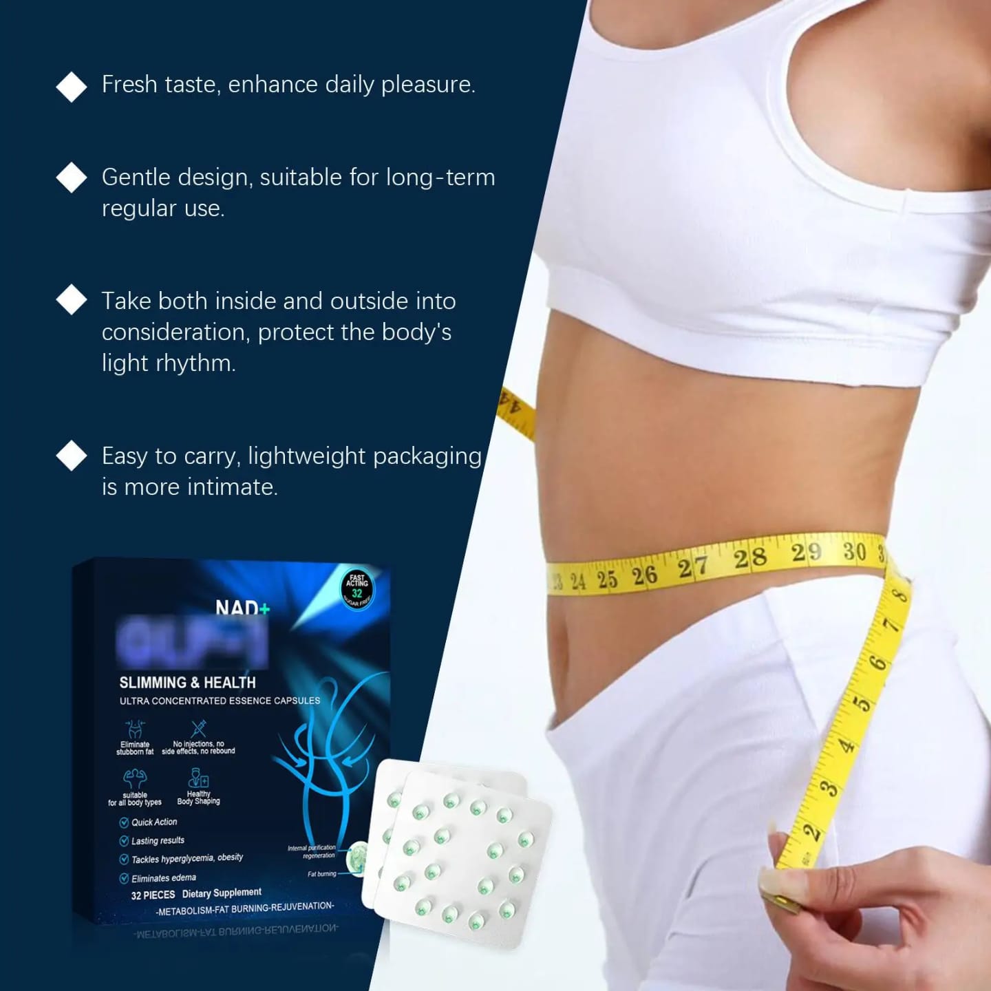 Premium Weight Loss Capsules Fat Burner for Women and Men Natural Slimming capsules Diet Supplement