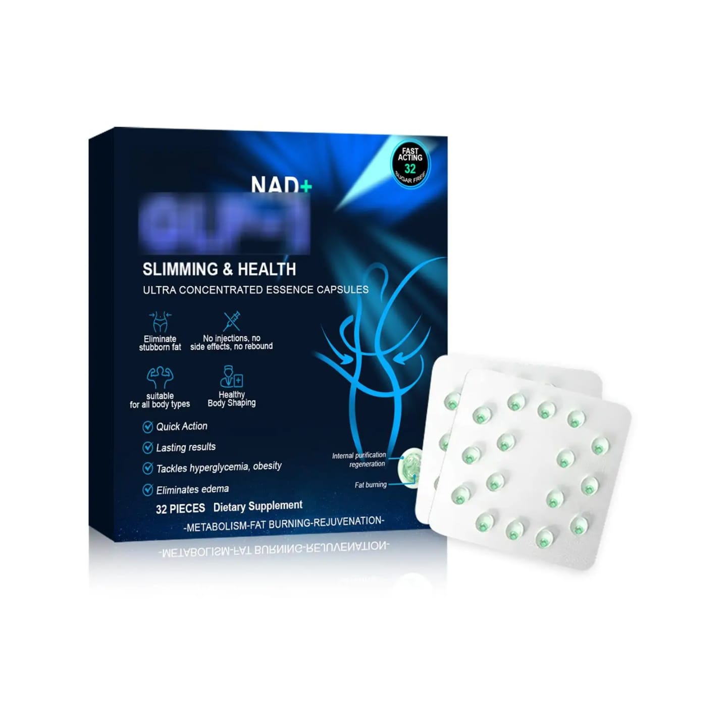 Premium Weight Loss Capsules Fat Burner for Women and Men Natural Slimming capsules Diet Supplement