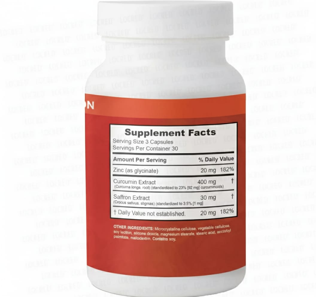 Happy Saffron Capsules Supports a positive mood & emotional balance, Boosts memory, focus & cognitive function, Reduces stress, anxiety & mental fatigue,Rich in antioxidants for overall wellness