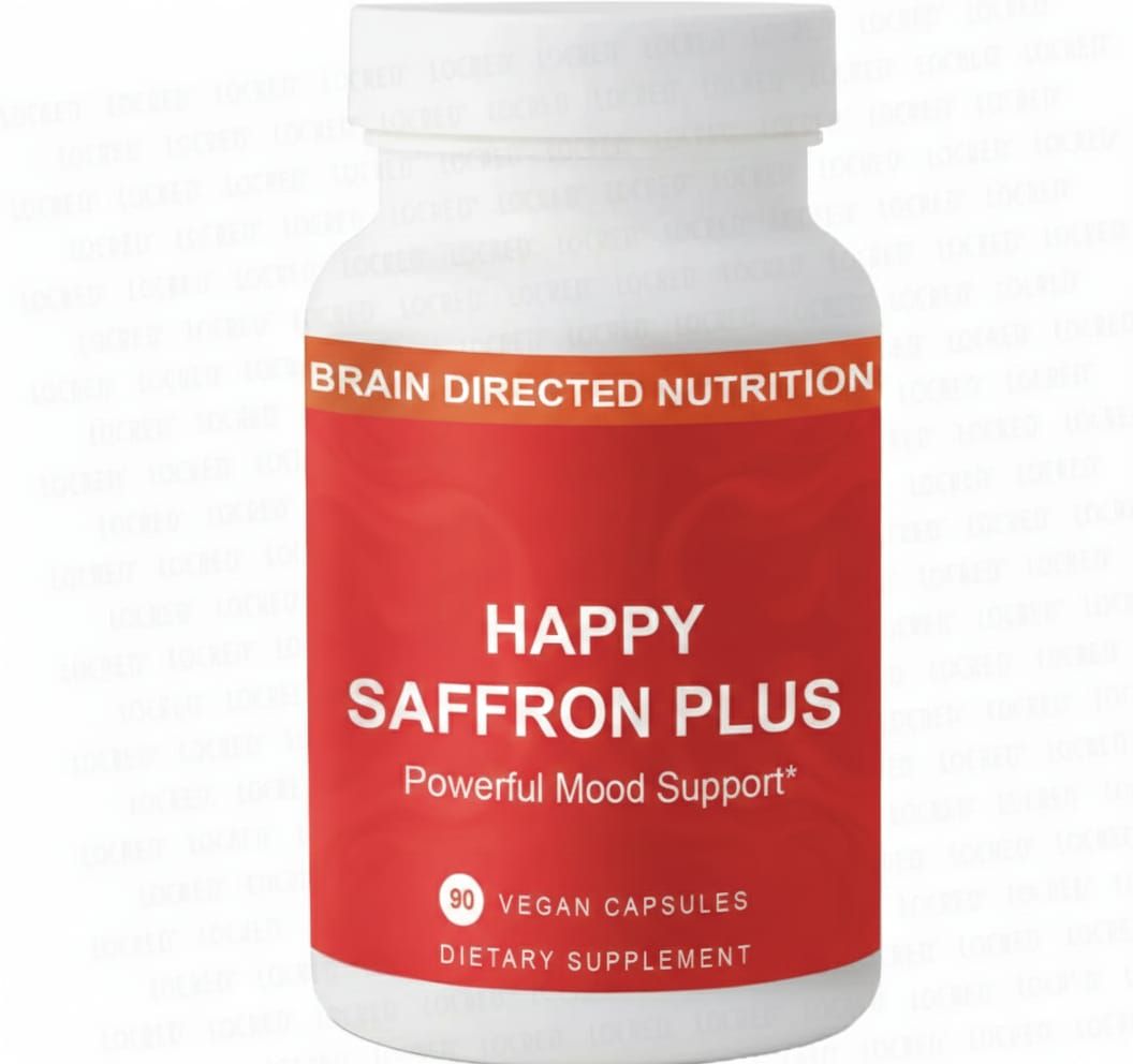 Happy Saffron Capsules Supports a positive mood & emotional balance, Boosts memory, focus & cognitive function, Reduces stress, anxiety & mental fatigue,Rich in antioxidants for overall wellness