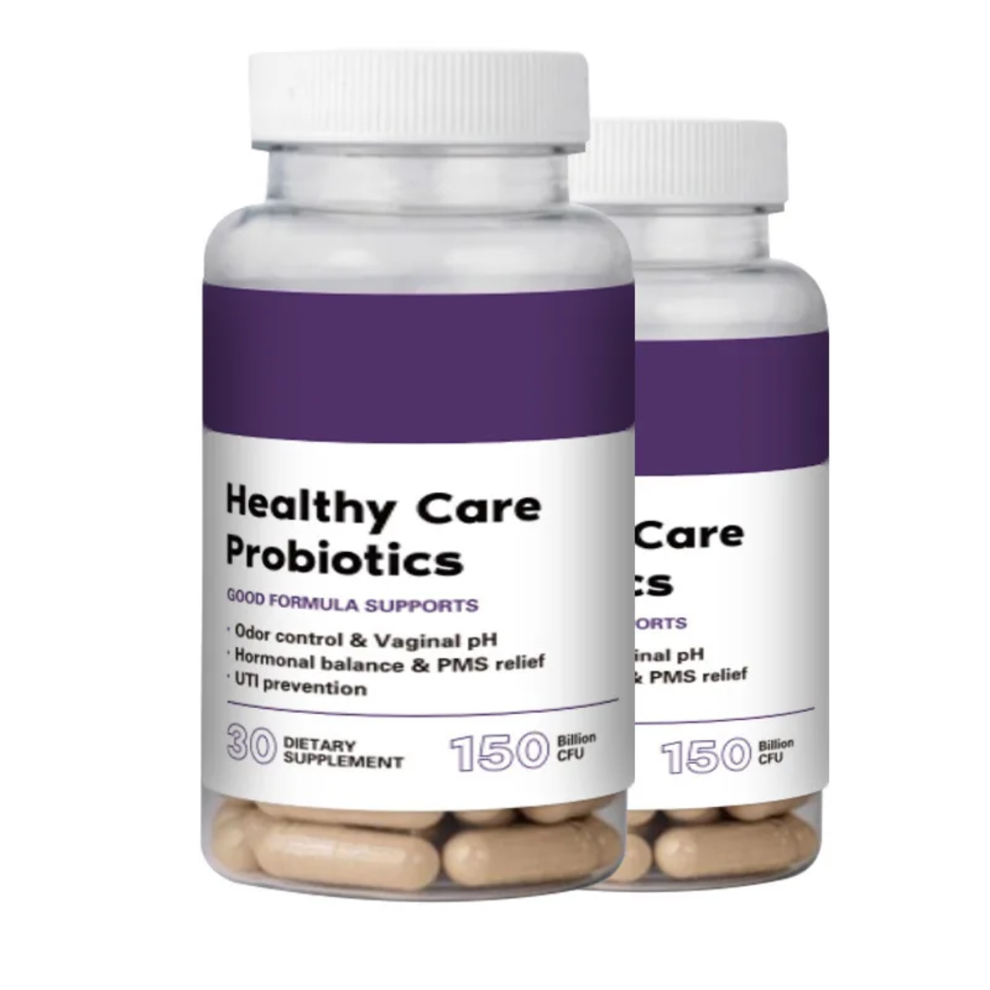 Healthy Care Probiotics for Women – 30 Capsules for Vaginal pH Balance, Hormonal Support, UTI, Odor Control, PMS relief Premium Dietary Supplement