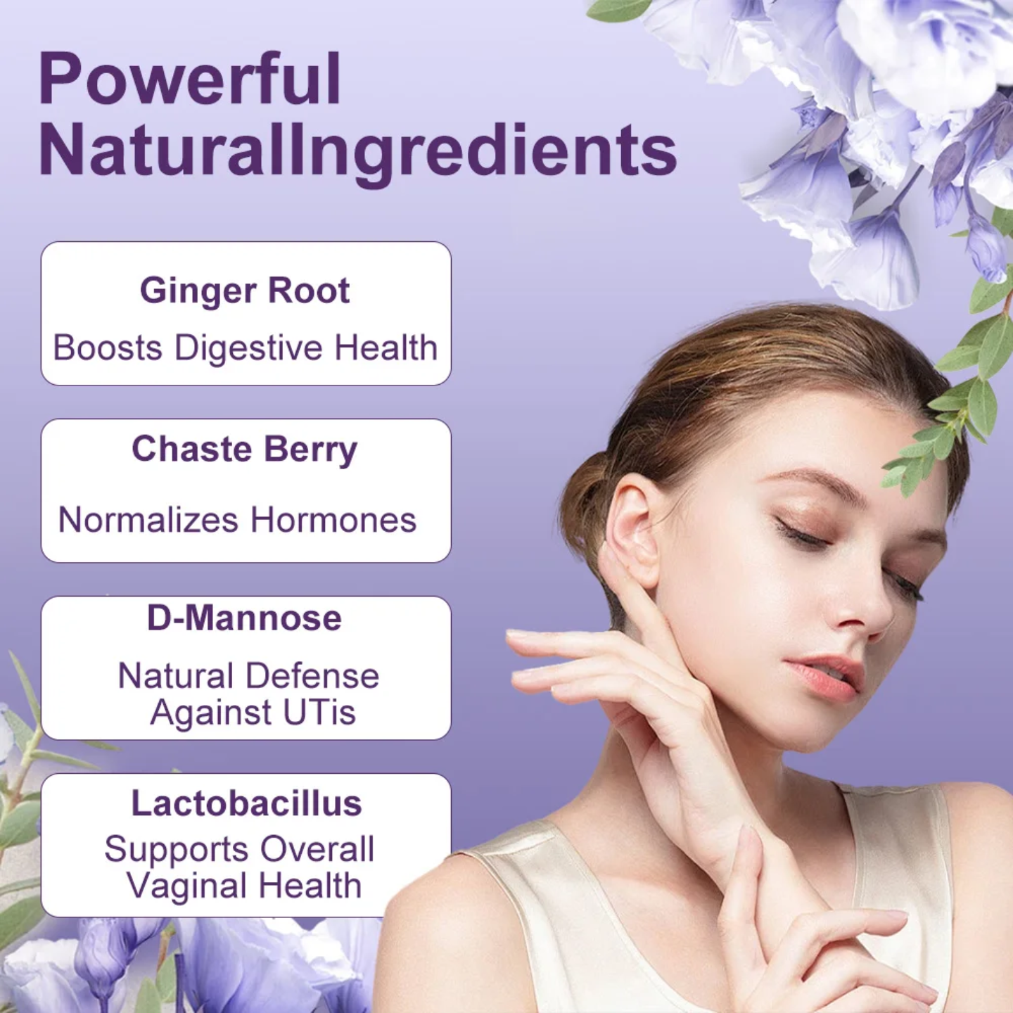 Healthy Care Probiotics for Women – 30 Capsules for Vaginal pH Balance, Hormonal Support, UTI, Odor Control, PMS relief Premium Dietary Supplement