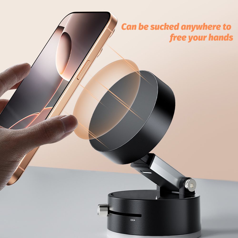 Universal Car Mount Holder for Phone - Dashboard & Windshield Air Vent Car Cradle for Smartphone - Hands-Free Driving Accessory for iPhone, Samsung, Huawei, Tecno & All Phones