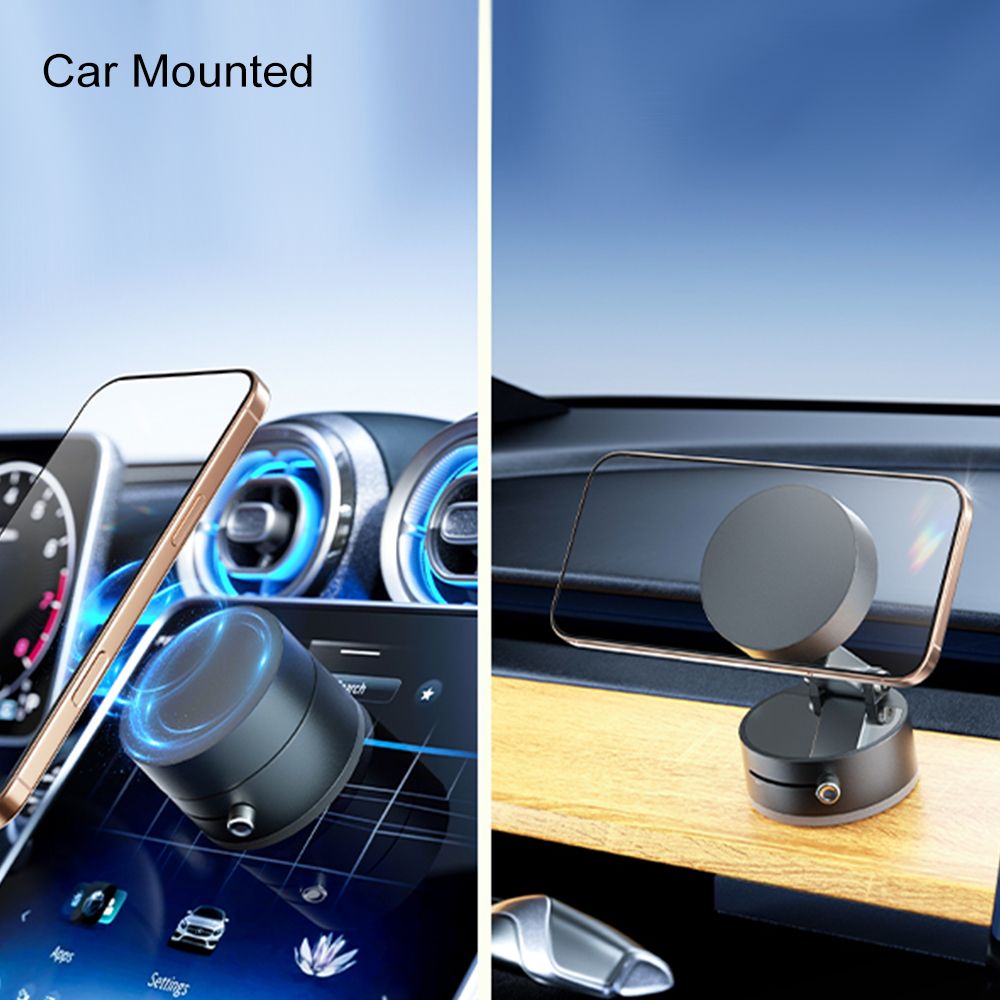Universal Car Mount Holder for Phone - Dashboard & Windshield Air Vent Car Cradle for Smartphone - Hands-Free Driving Accessory for iPhone, Samsung, Huawei, Tecno & All Phones