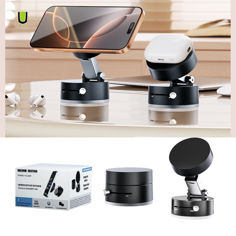 Universal Car Mount Holder for Phone - Dashboard & Windshield Air Vent Car Cradle for Smartphone - Hands-Free Driving Accessory for iPhone, Samsung, Huawei, Tecno & All Phones