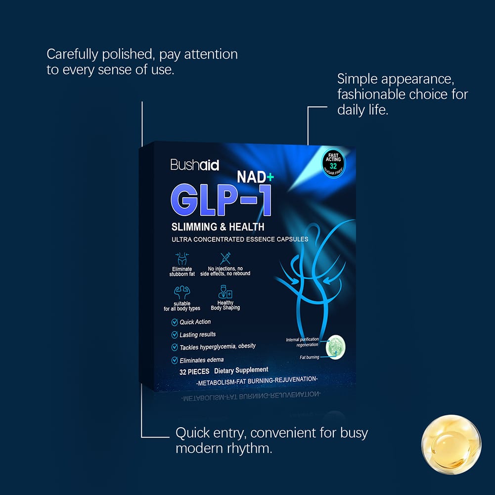 [OFFER] NAD+ GLP-1 Slimming & Health Capsules – Ultra Concentrated Fat Burner & Metabolism Booster – Appetite Control & Internal Purification (32 Pcs)