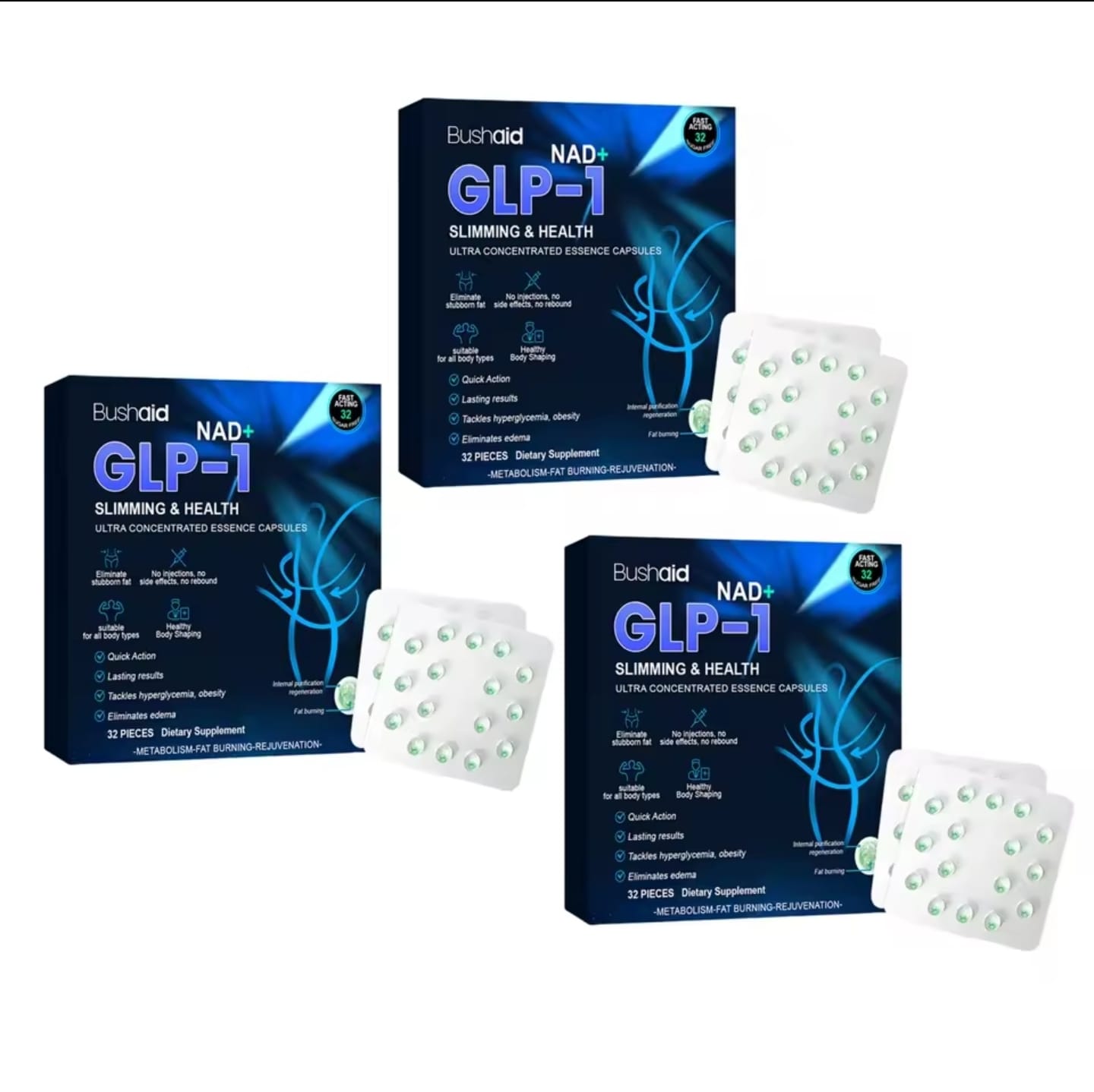 Premium Weight Loss Capsules Fat Burner for Women and Men Natural Slimming capsules Diet Supplement