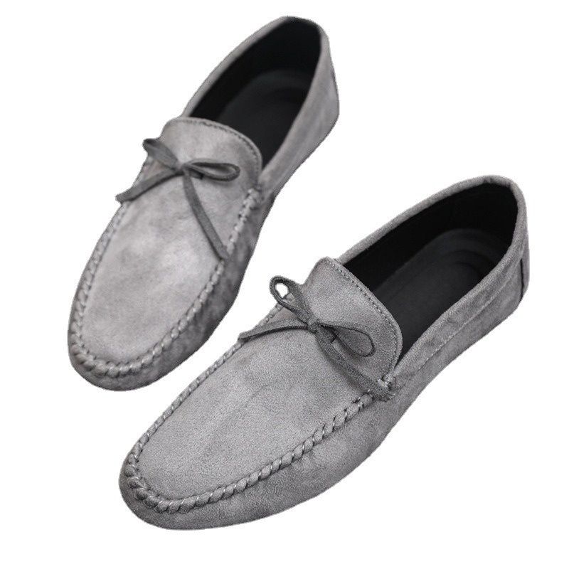 2024 Business Men's Men's Casual Trendy Shoes Wedding Groom Driving Fashion Loafer Shoes Lazy Thick Sole