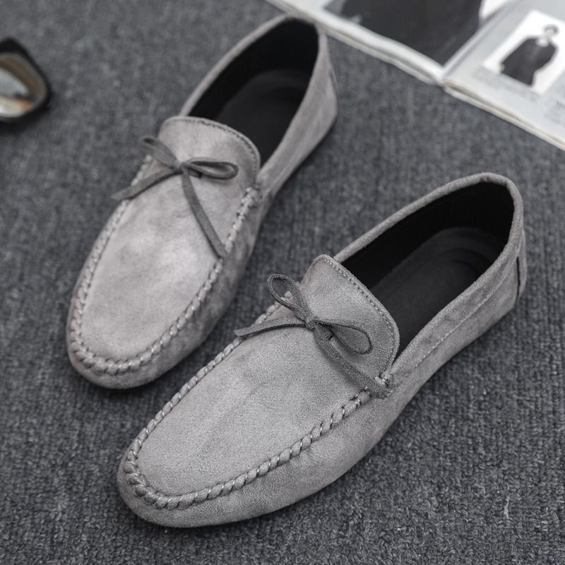 2024 Business Men's Men's Casual Trendy Shoes Wedding Groom Driving Fashion Loafer Shoes Lazy Thick Sole