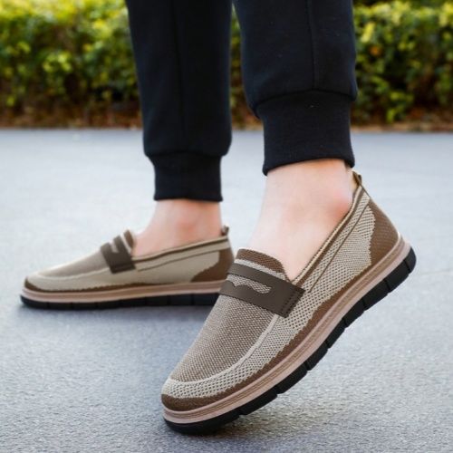 Men's Shoes 2025 Spring New British Style Casual Shoes Slip-on Dad Shoes Versatile Single Shoes mens shoes loafers shoes for mens shoes flats shoes