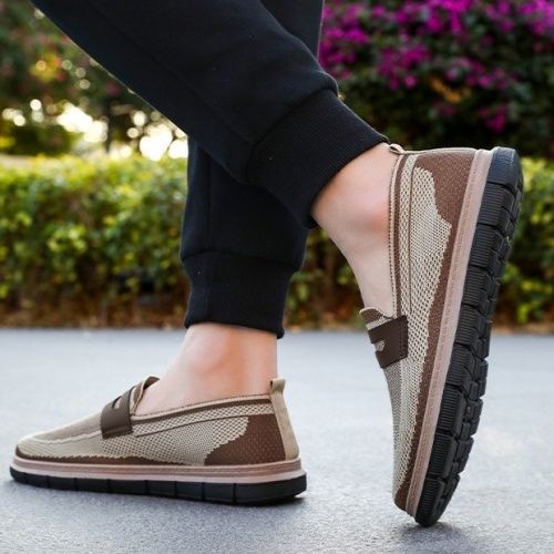 Men's Shoes 2025 Spring New British Style Casual Shoes Slip-on Dad Shoes Versatile Single Shoes mens shoes loafers shoes for mens shoes flats shoes