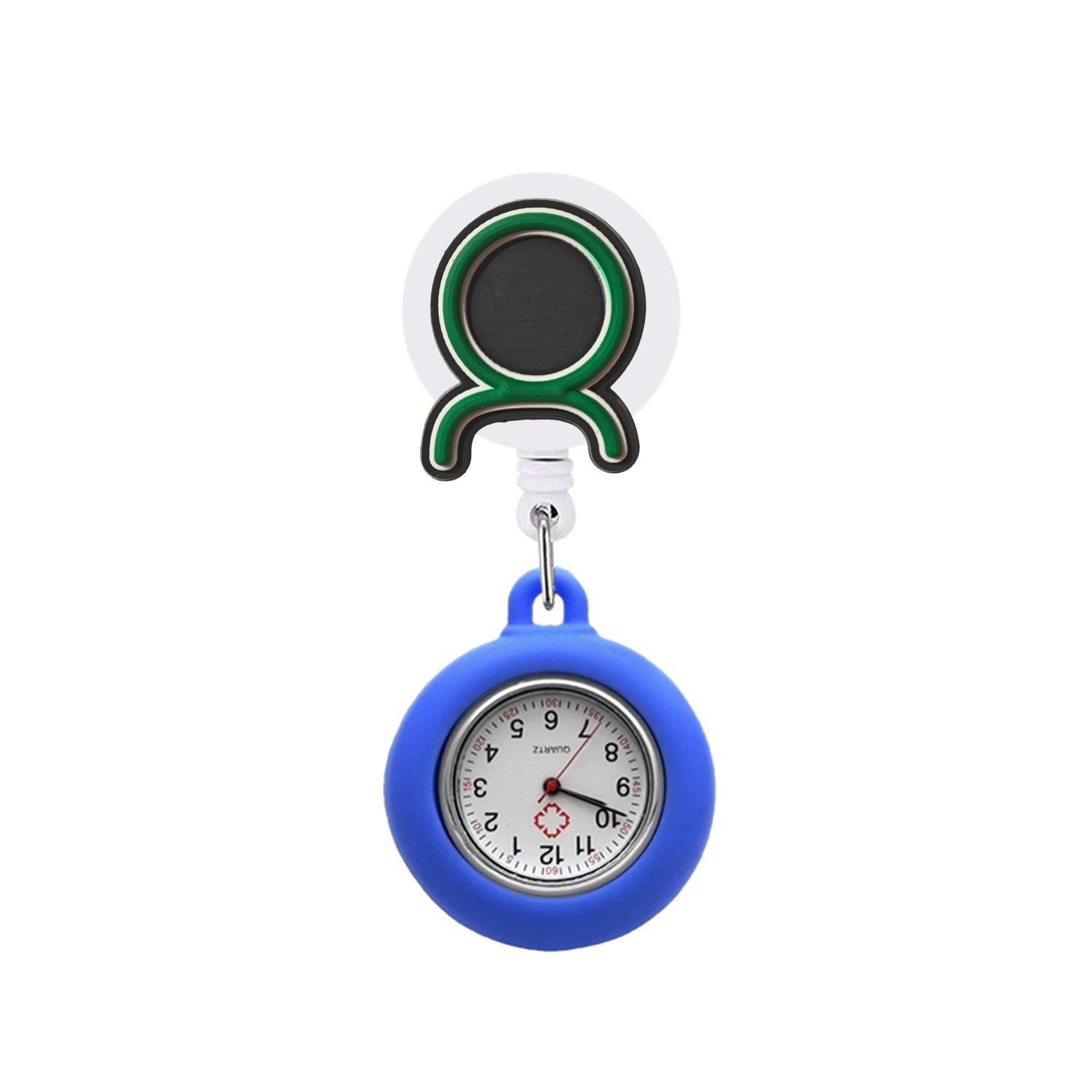Shining Acrylic Hospital Acrylic Cute Suture Nurse Doctor Twelve Constellation Pocket Watch Medical Wall Clock Gift