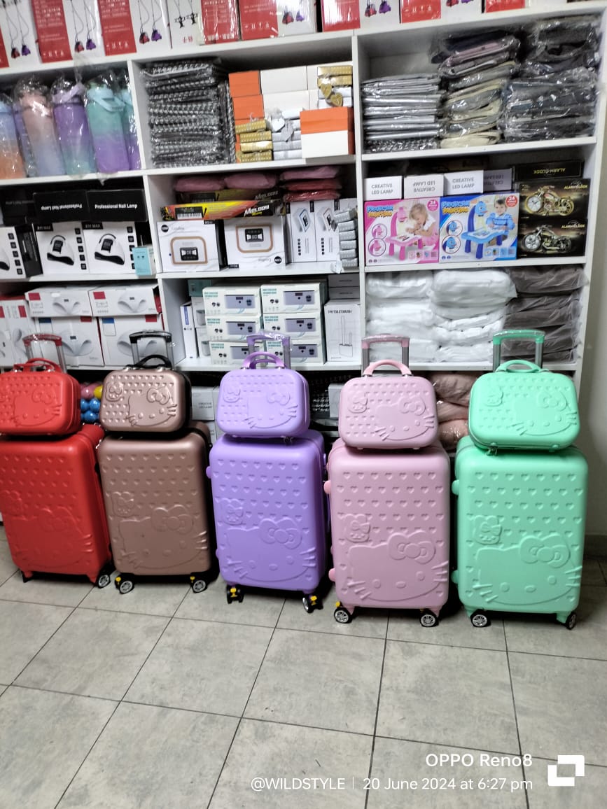 2 in 1 Travel suitcase Trolley luggage suitcase Material:ABS+PC with wheel 360° mute caster Comfortable handle suitcase 28 inches(66*24*41cm Cosmetic bag size :30*14*23cm