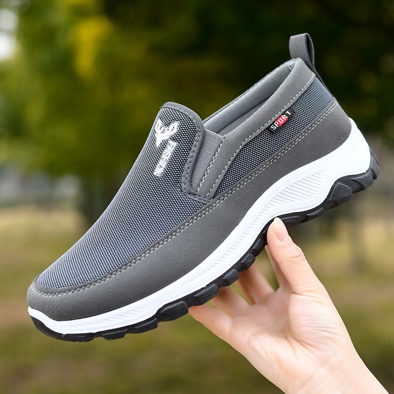 New Arrivals Fashion Sneakers Men's Running Shoes Comfortable Outdoor Casual Hiking Shoes Grey,EU42