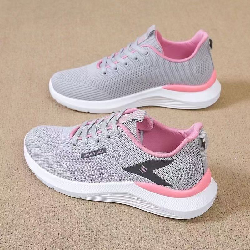 New Arrivals Women's Casual Sports Shoes Girl's Shoes Fashion Breathable Soft Soled Shoes Ladies' Athletic Running Shoes