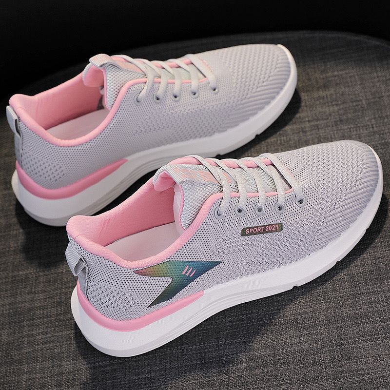 New Arrivals Women's Casual Sports Shoes Girl's Shoes Fashion Breathable Soft Soled Shoes Ladies' Athletic Running Shoes