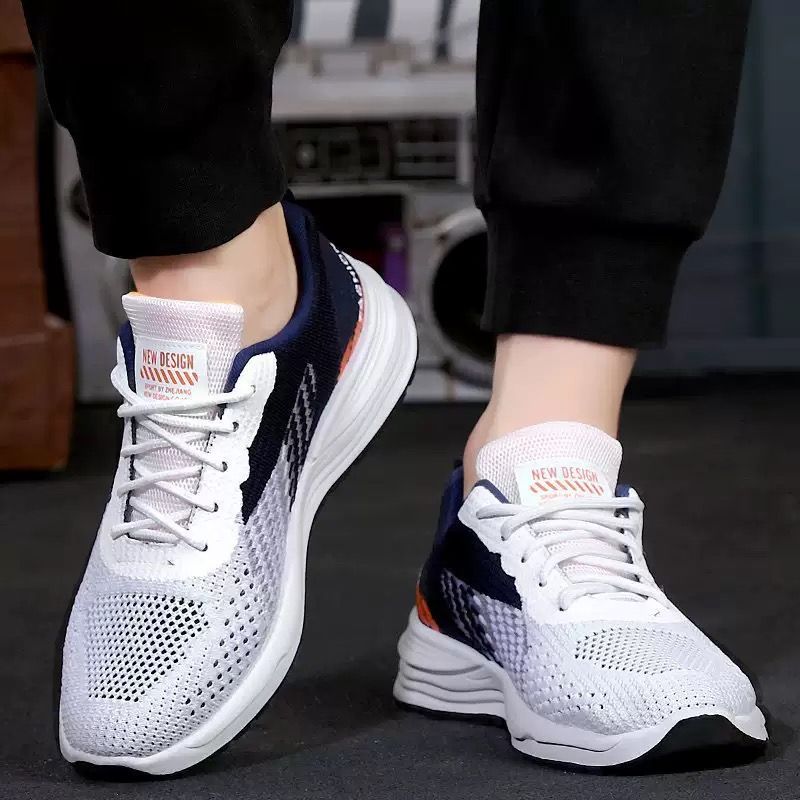 New Arrival Breathable Sports shoes Comfortable Men's Hiking Shoes Soft Running Shoes Outdoor Casual Shoes