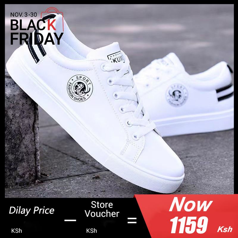 Brave shop New Arrivals Fashion Sneakers Men's Running Shoes Comfortable Outdoor Casual Hiking Shoes White